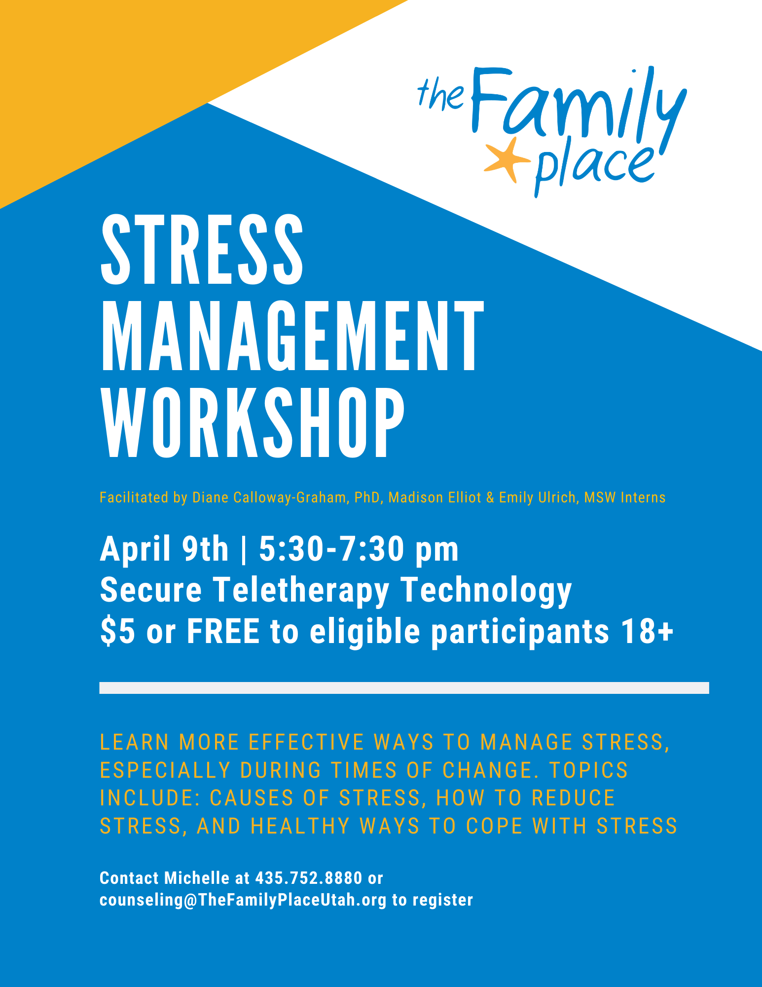 Stress reduction workshops