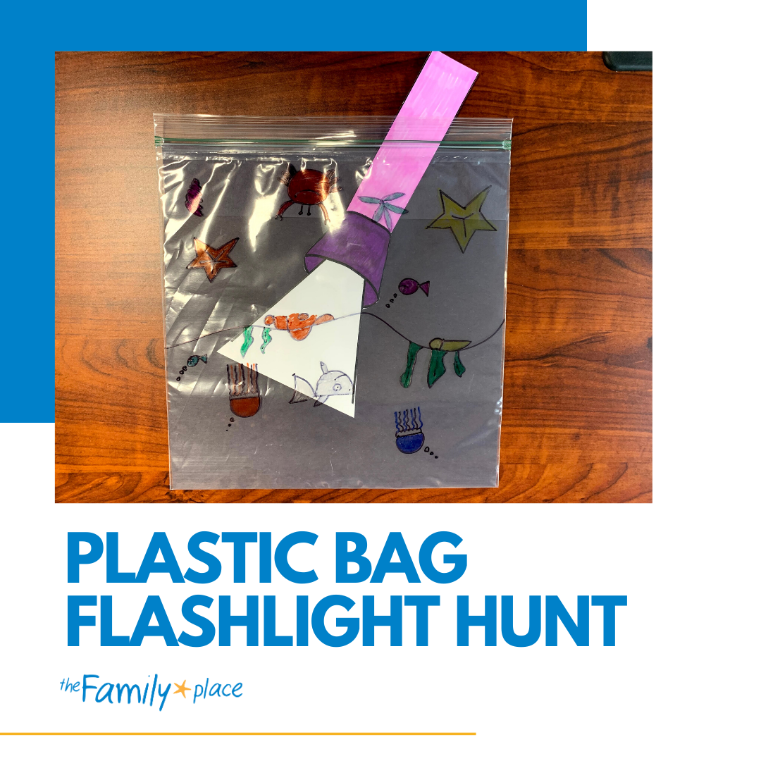 Plastic Bag Flashlight Hunt The Family Place