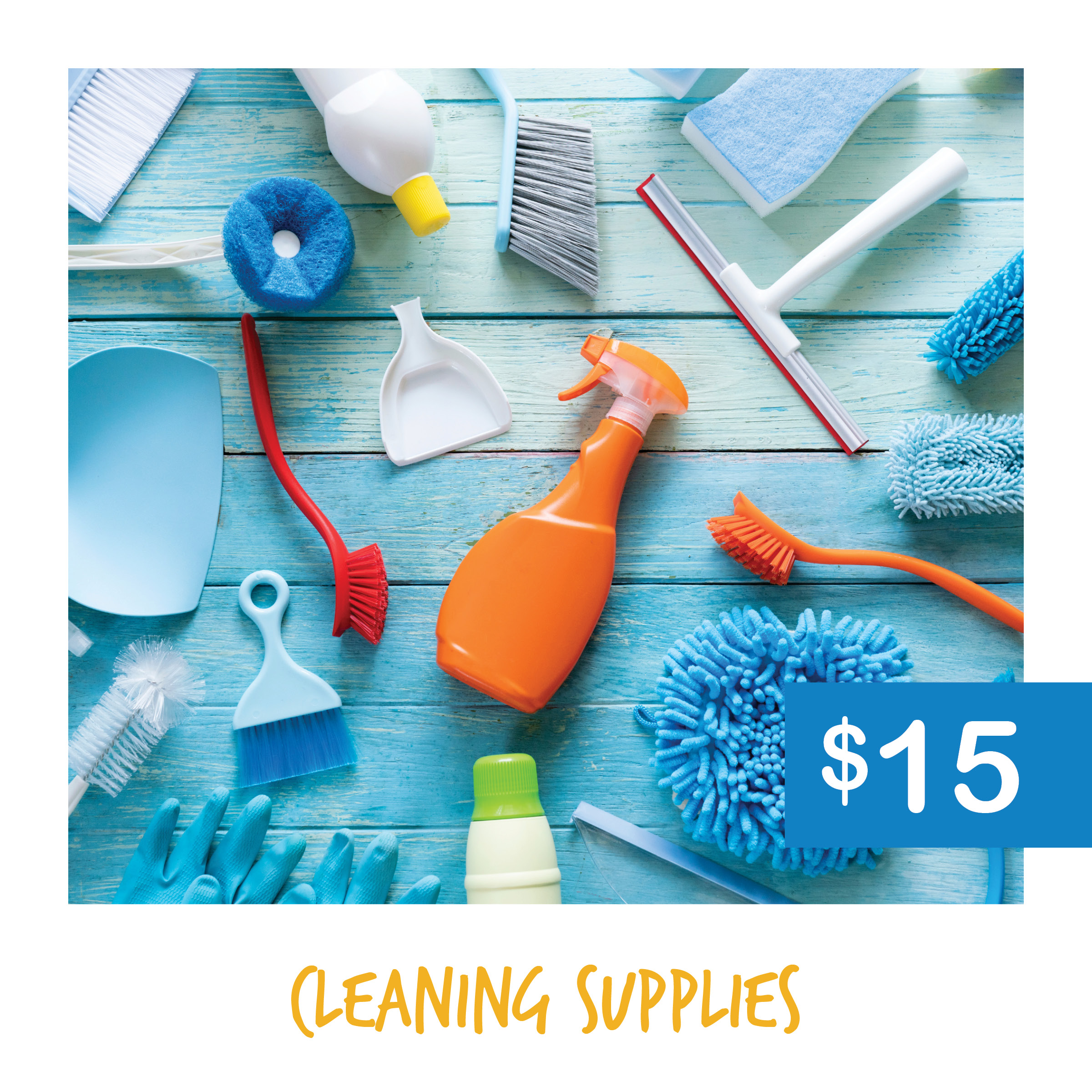 Cleaning Supplies - The Family Place Utah