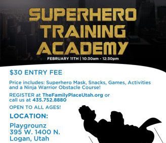 Annual Superhero Training Academy to benefit The Family Place Utah
