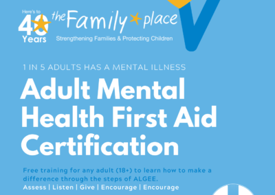 Adult Mental Health First Aid Certification