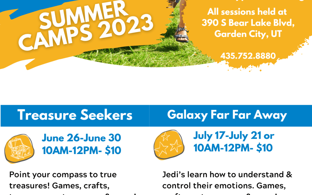 Kids Summer Camps Rich County (Registration is FULL)